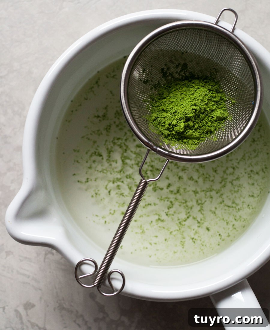 Sparkling Matcha Green Tea Soda 3 Green tea soda