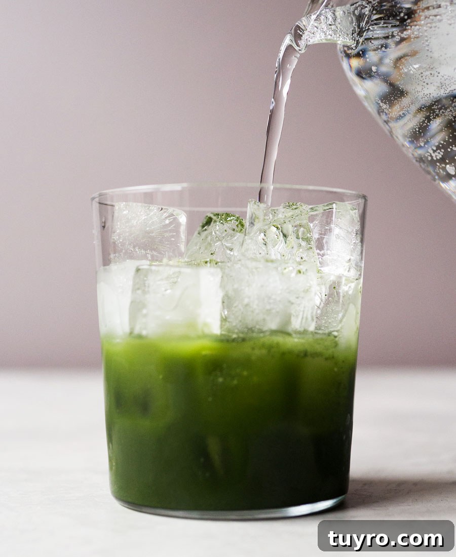 Sparkling Matcha Green Tea Soda 7 Tea soda