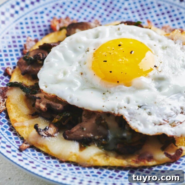 Oven-Baked Eggs: Simple Methods for Perfect Results 12 Fried Egg, Mushroom, Leek, and Cheese Tostadas