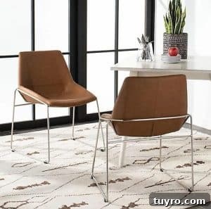 Alexis Chairs Mid Century Modern Design