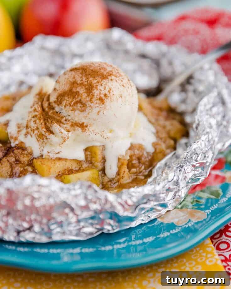 Image for Campfire Apple Pie Packets