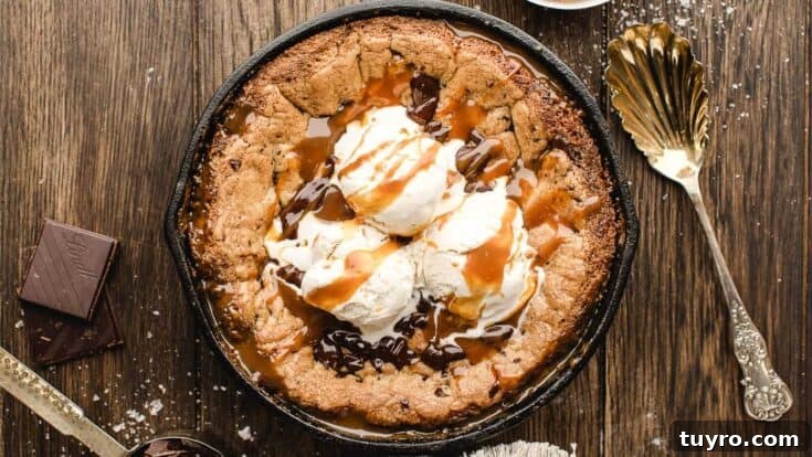 Image for Chocolate Chip Caramel Skillet Cookie