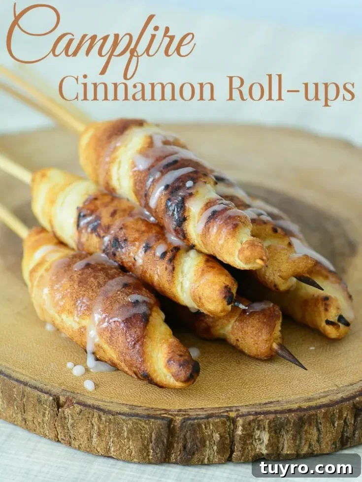 Image for Campfire Cinnamon Roll-ups