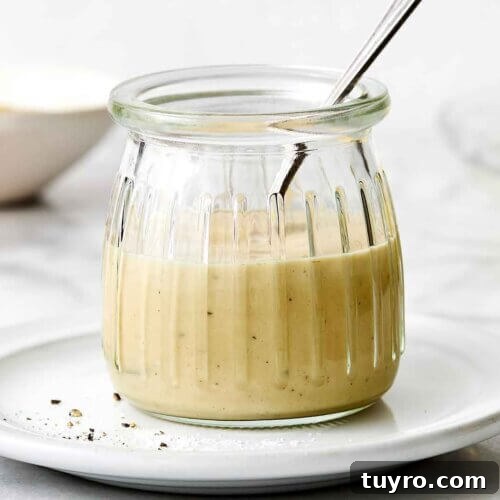 14 Fresh Salad Dressings and Vinaigrettes You’ll Love 13 Maple mustard tahini dressing recipe.