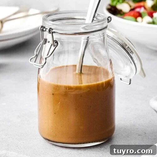 14 Fresh Salad Dressings and Vinaigrettes You’ll Love 3 Balsamic vinaigrette in a jar.